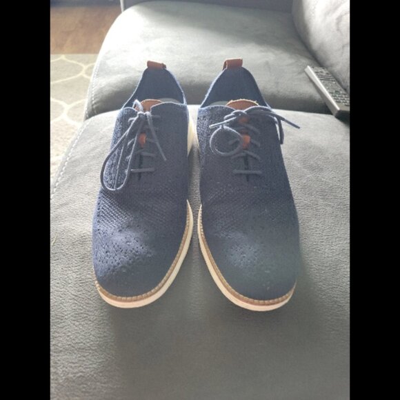 Men's size 11 Cole Haan blue shoes - Picture 2 of 8